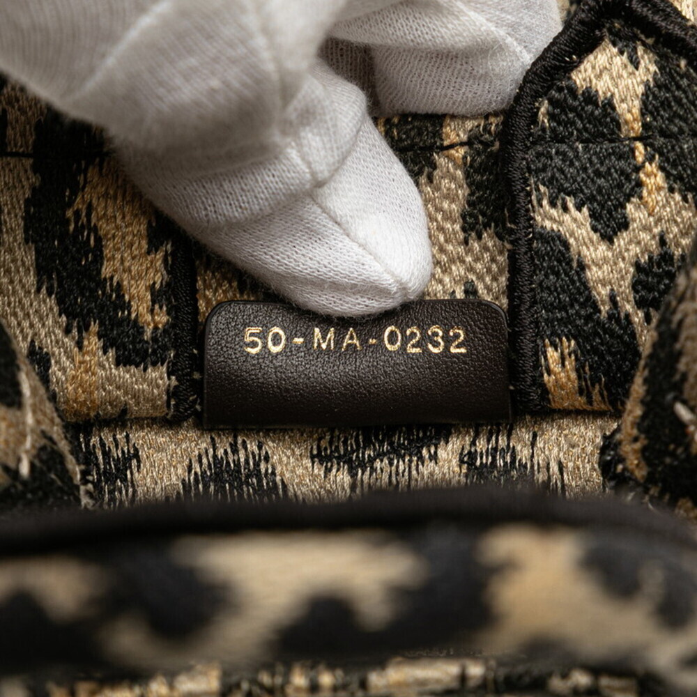 CHRISTIAN DIOR Black Canvas Shoulder Bag - Picture 9 of 9